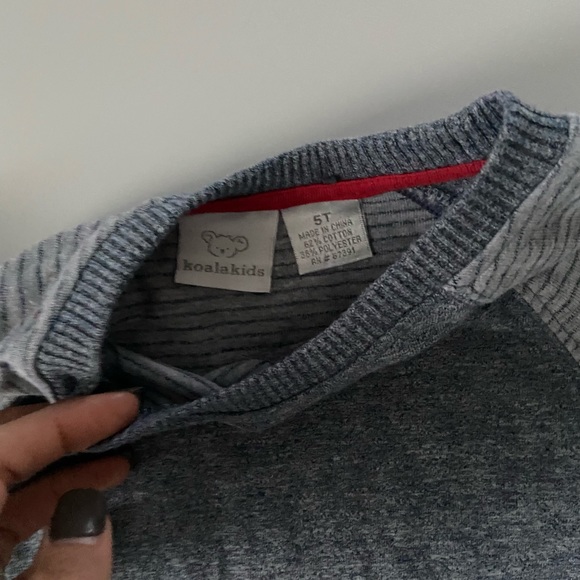 Koala Kids Toddler Boy long sleeve sweater shirt 5T - Picture 2 of 3
